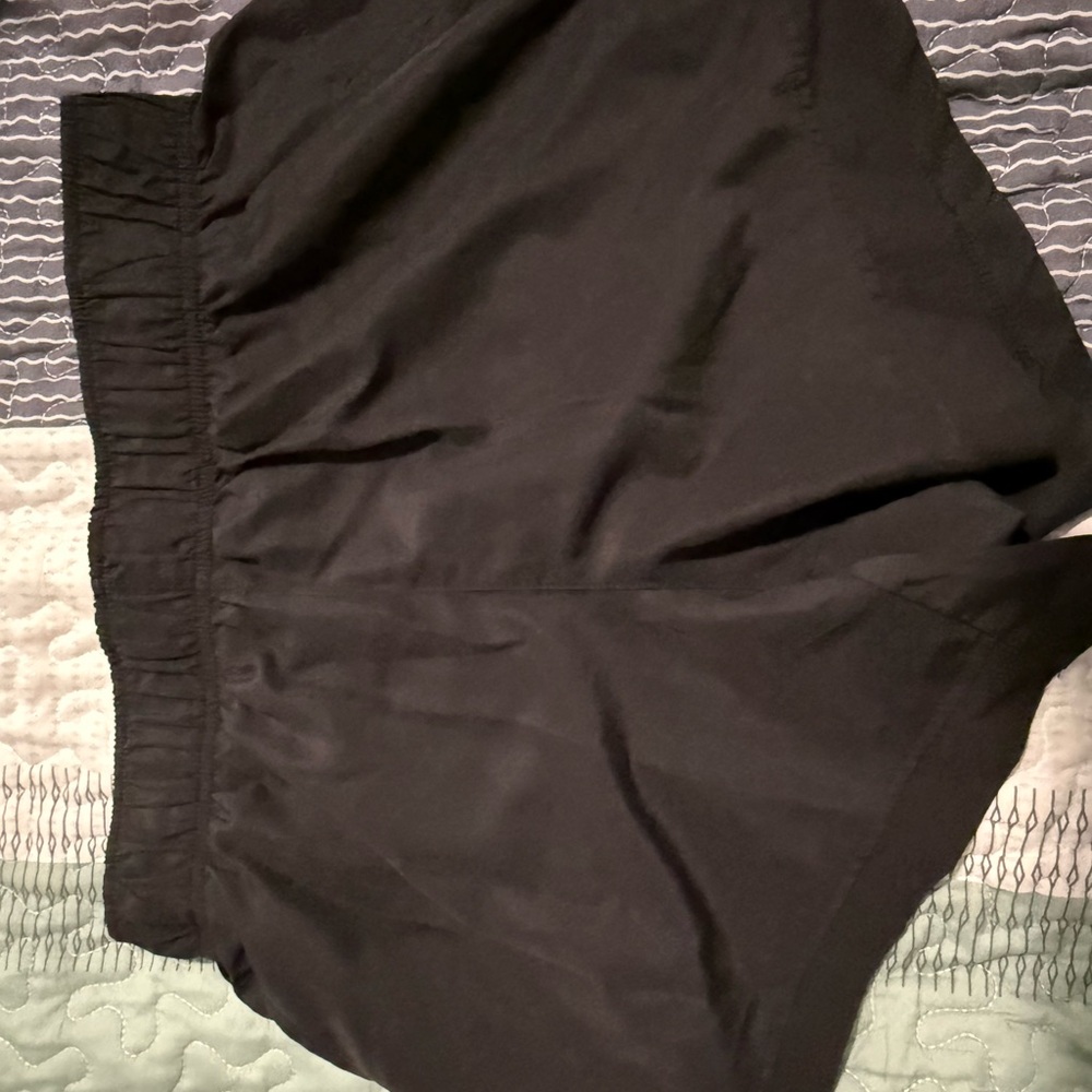 Athletic Works Black Elastic Shorts